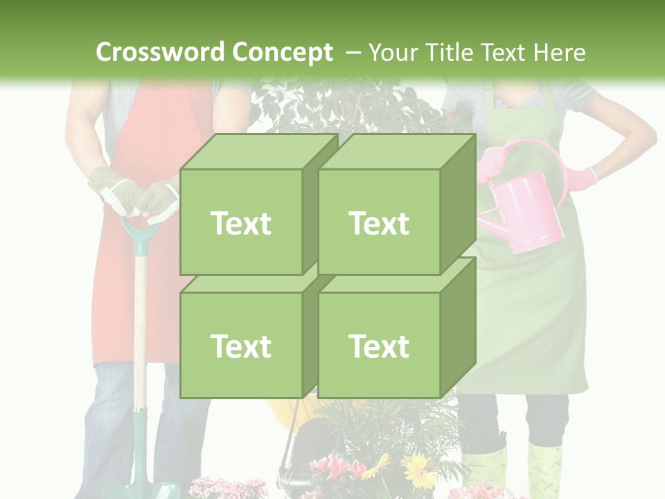 White Smile Graft PowerPoint Template