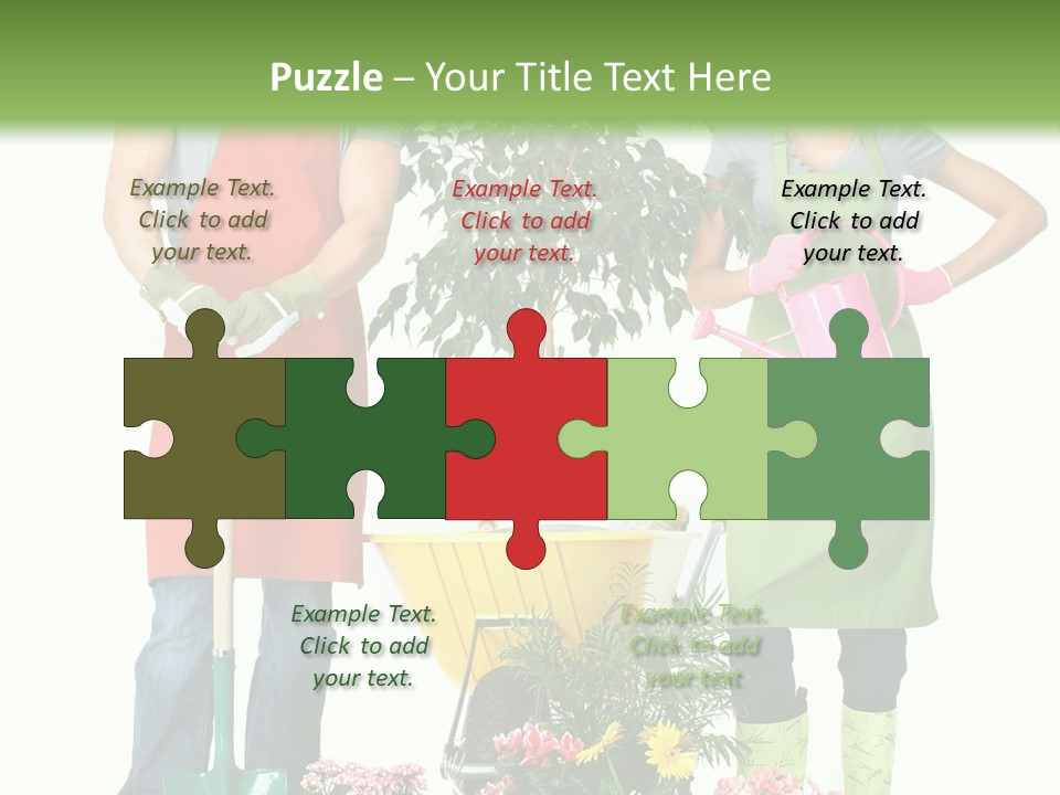 White Smile Graft PowerPoint Template