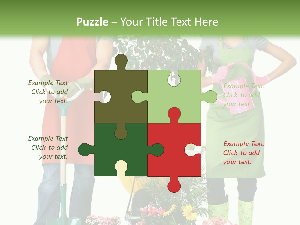 White Smile Graft PowerPoint Template