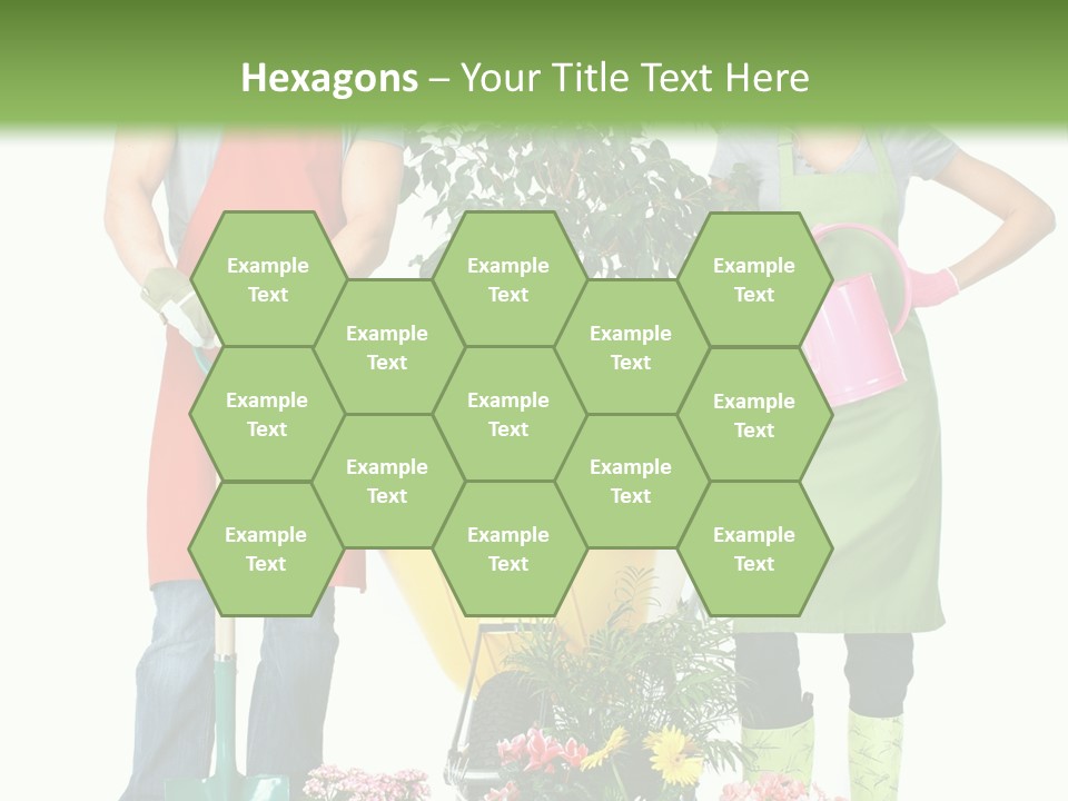 White Smile Graft PowerPoint Template