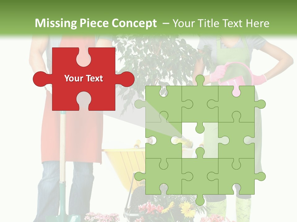 White Smile Graft PowerPoint Template