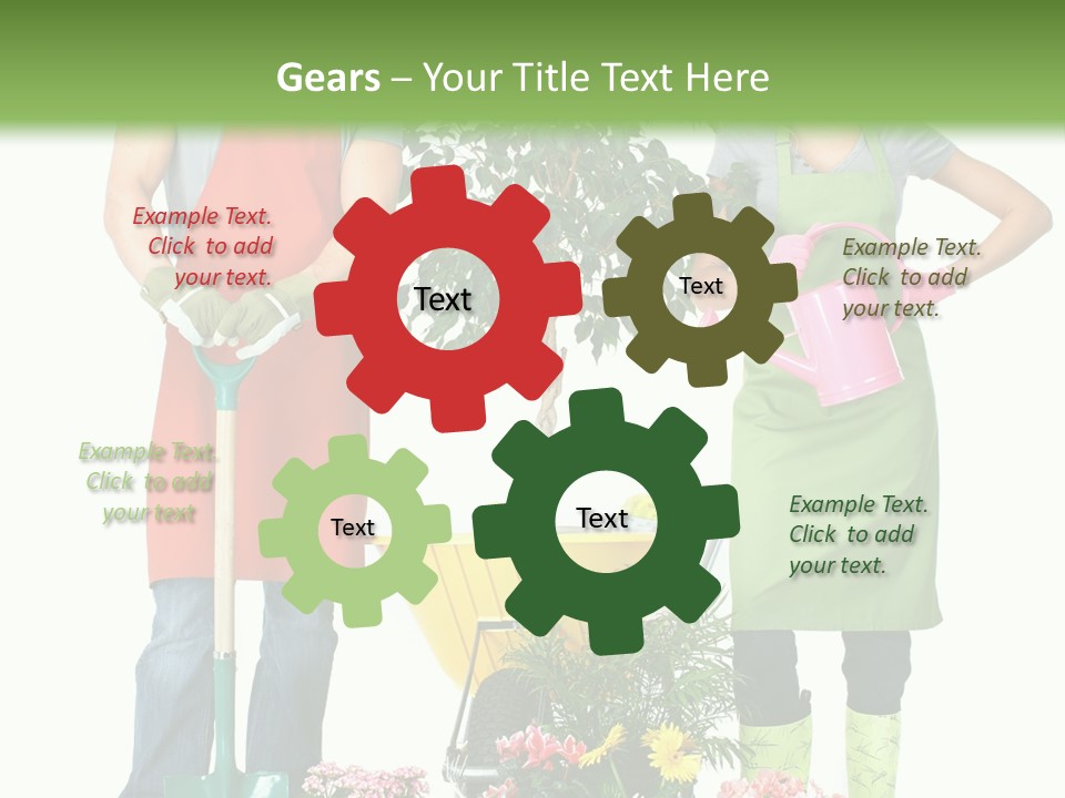 White Smile Graft PowerPoint Template