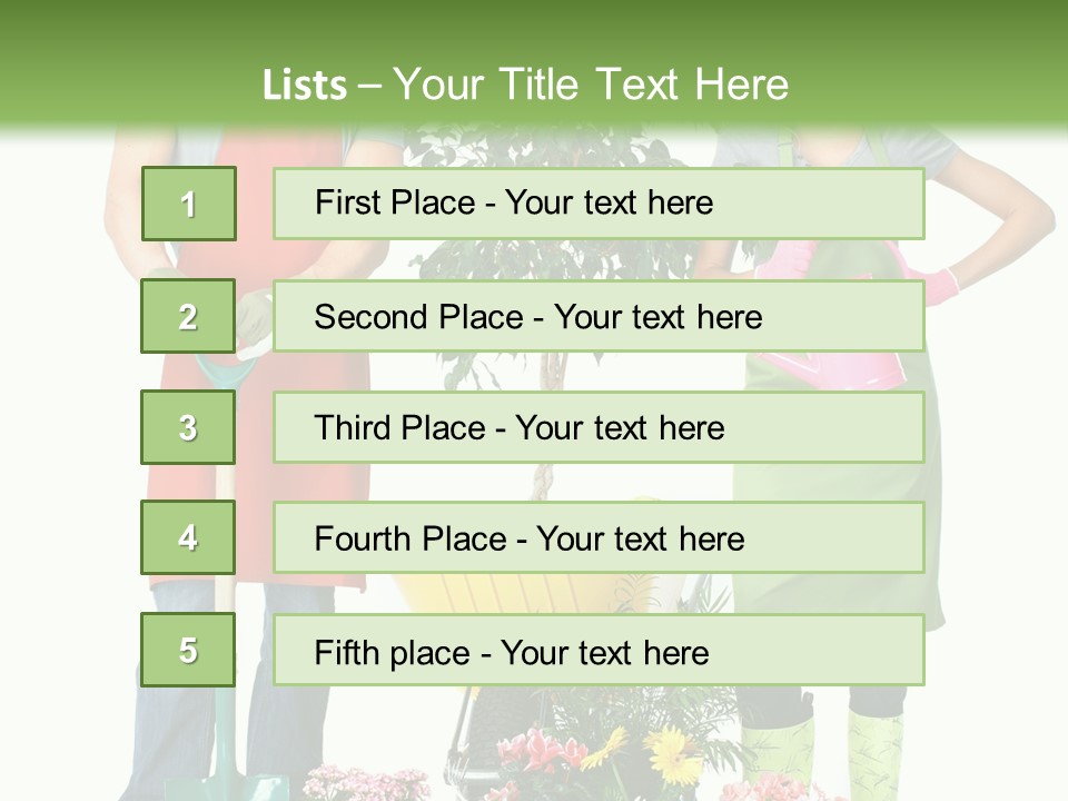 White Smile Graft PowerPoint Template