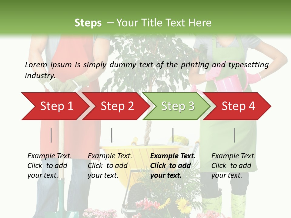 White Smile Graft PowerPoint Template