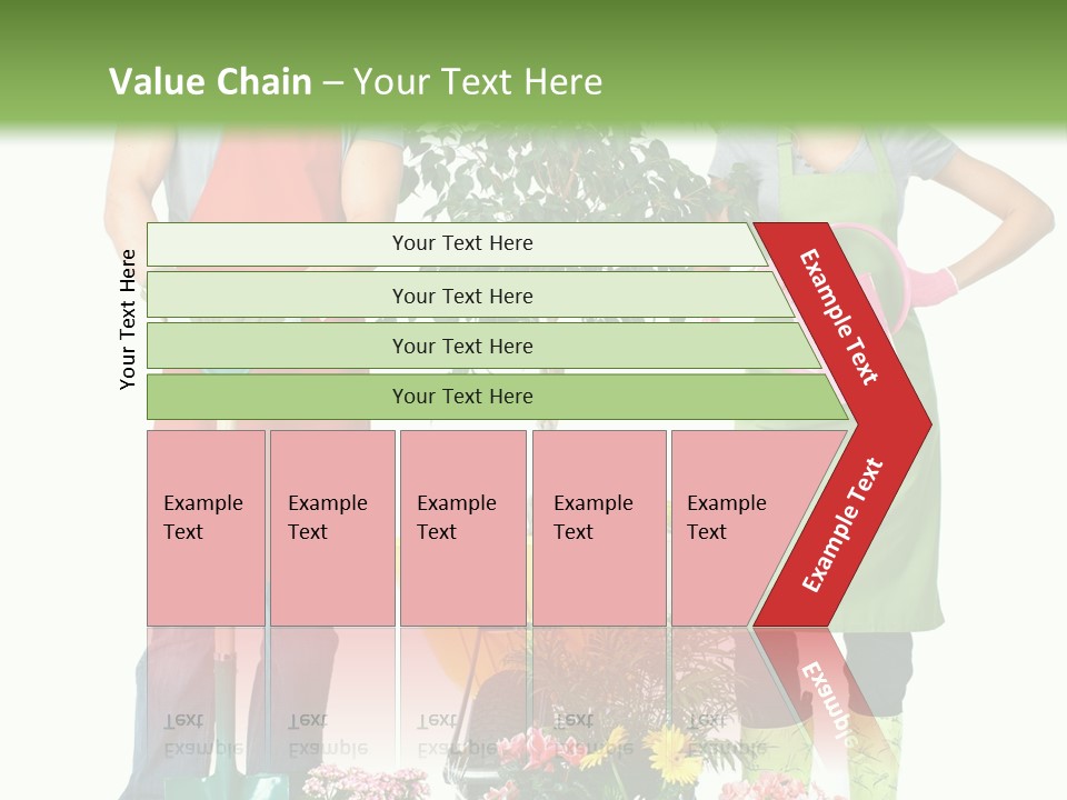 White Smile Graft PowerPoint Template
