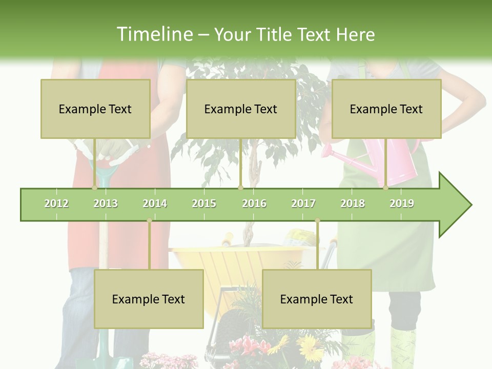 White Smile Graft PowerPoint Template