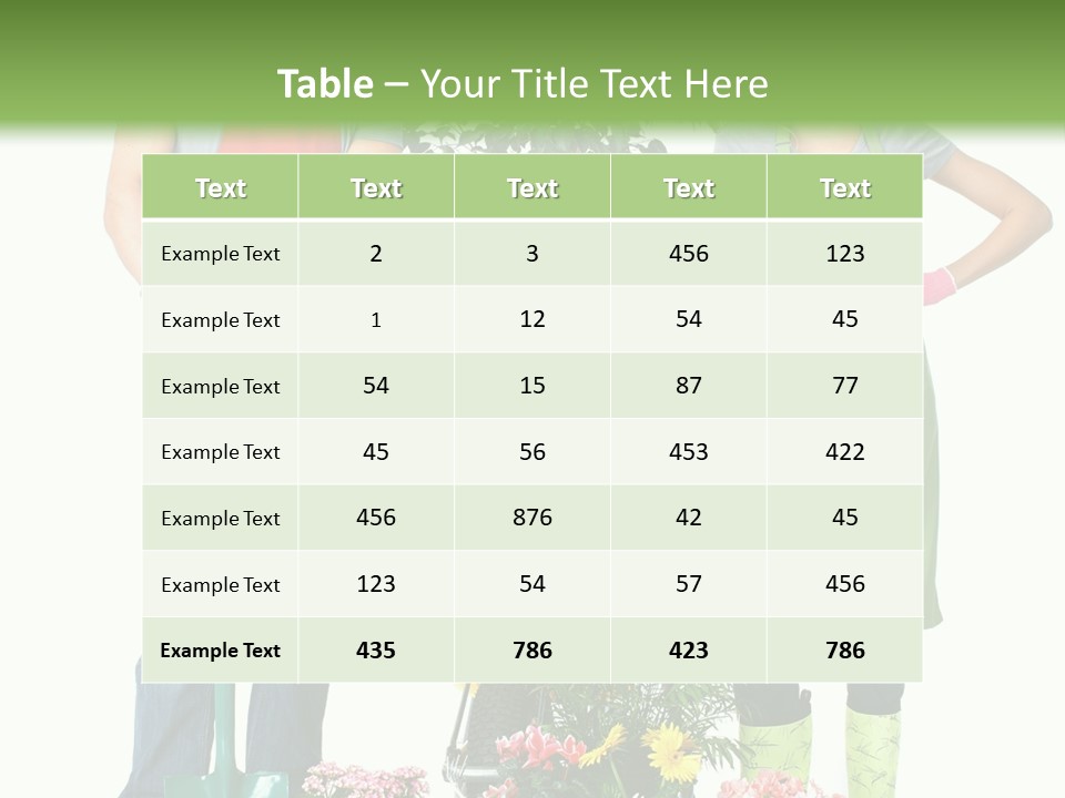 White Smile Graft PowerPoint Template