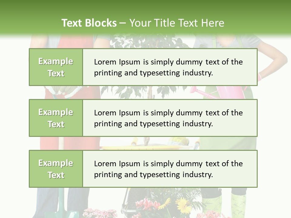 White Smile Graft PowerPoint Template