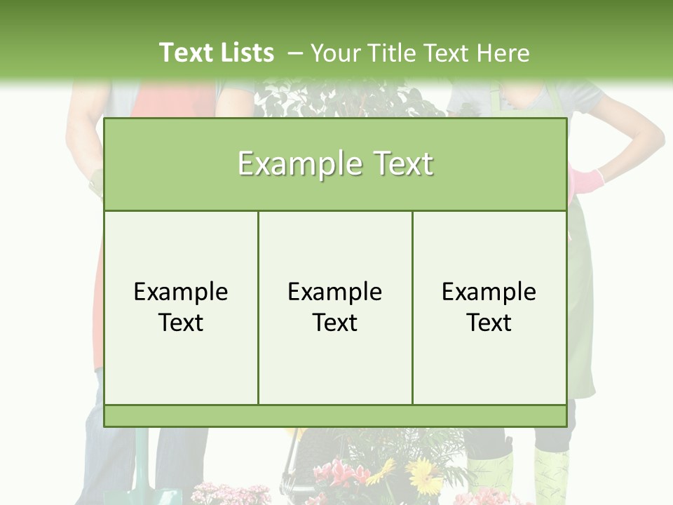 White Smile Graft PowerPoint Template