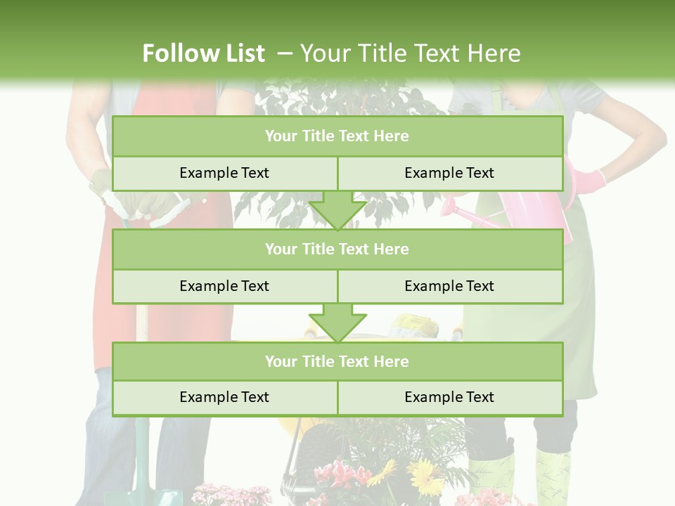 White Smile Graft PowerPoint Template