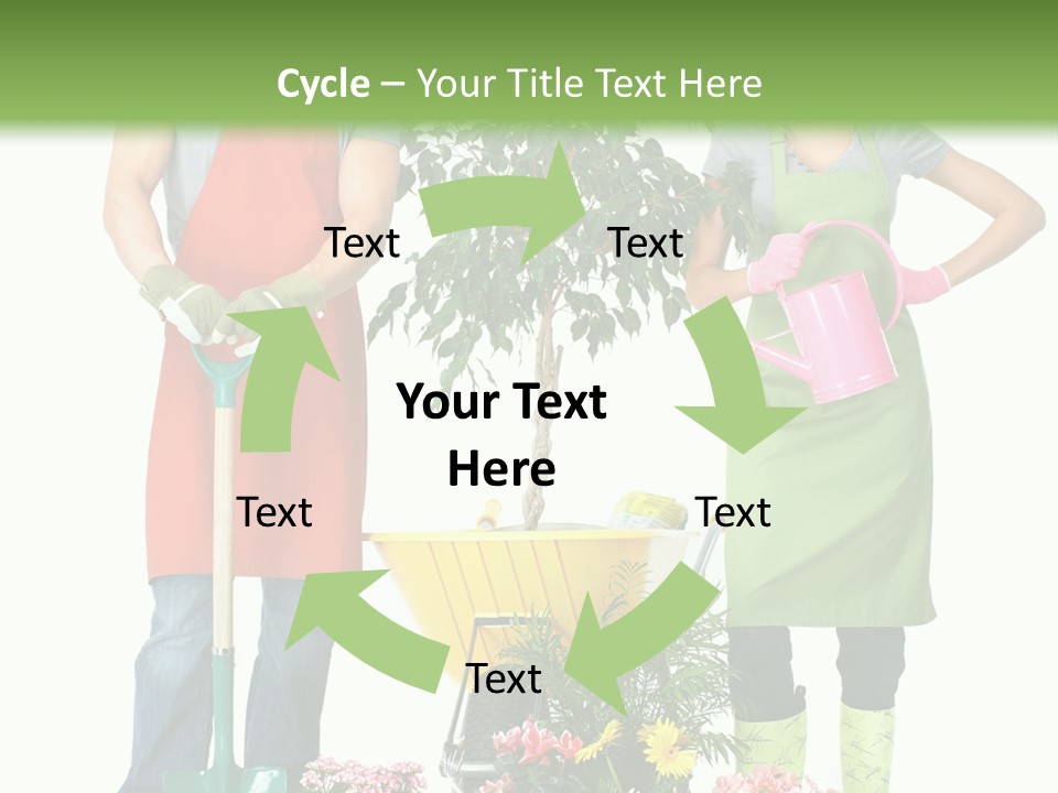 White Smile Graft PowerPoint Template