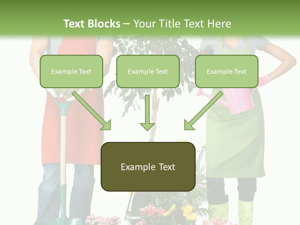 White Smile Graft PowerPoint Template