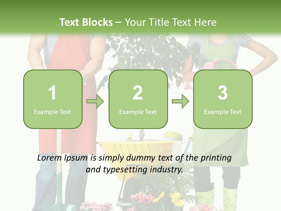 White Smile Graft PowerPoint Template