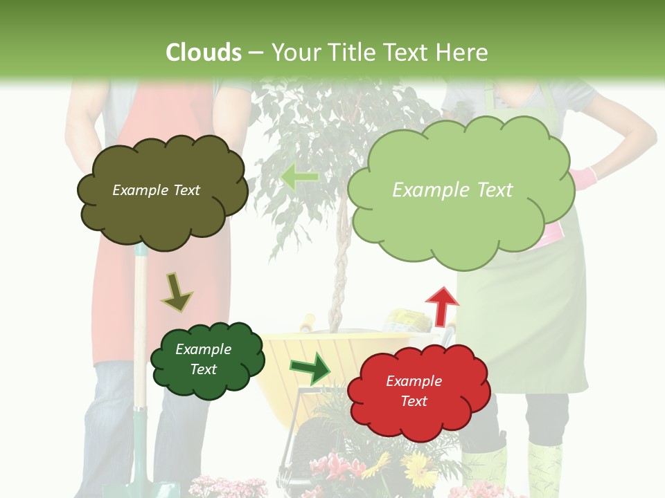 White Smile Graft PowerPoint Template