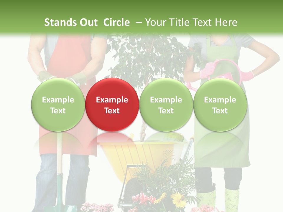 White Smile Graft PowerPoint Template