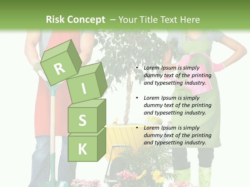 White Smile Graft PowerPoint Template