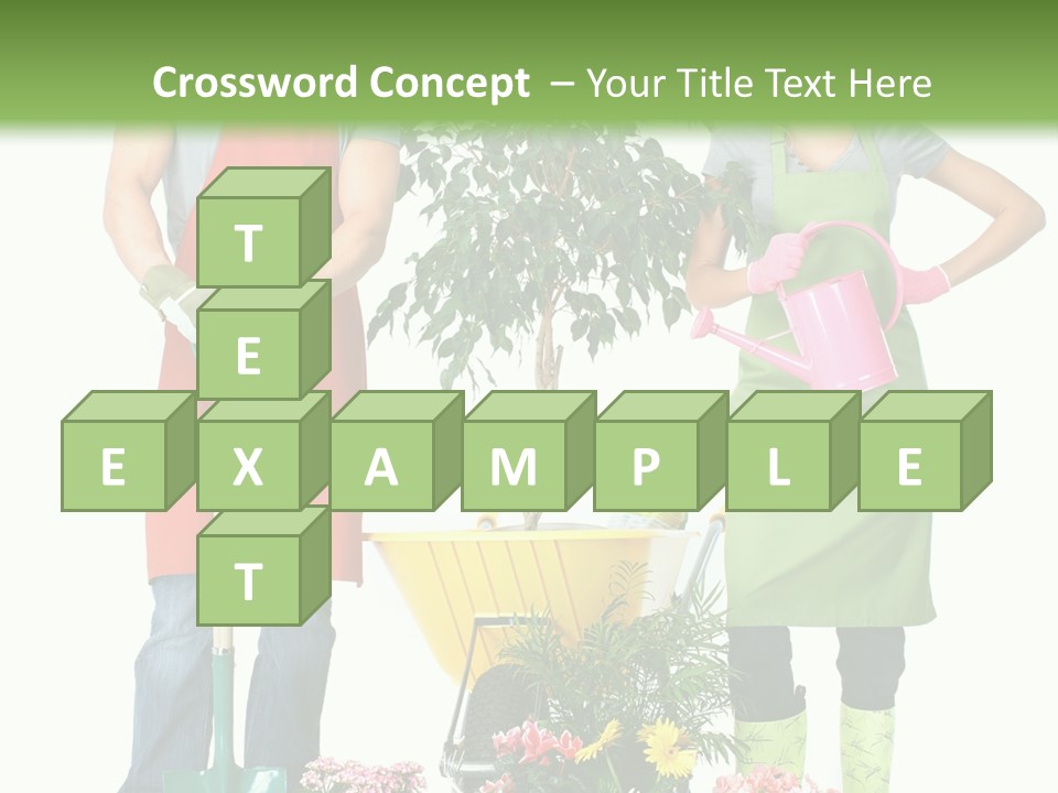 White Smile Graft PowerPoint Template