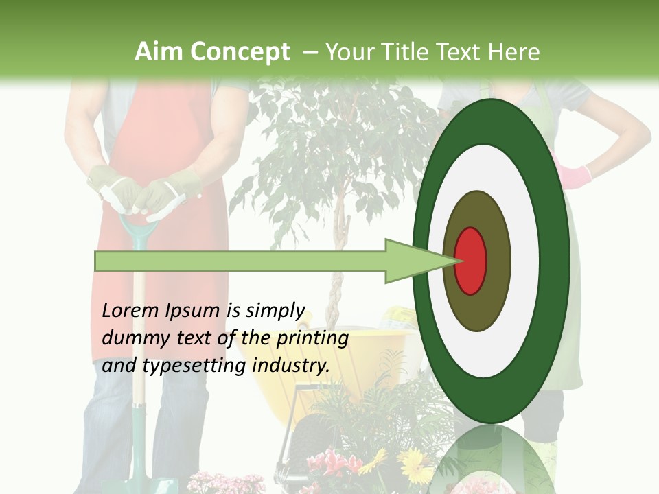 White Smile Graft PowerPoint Template