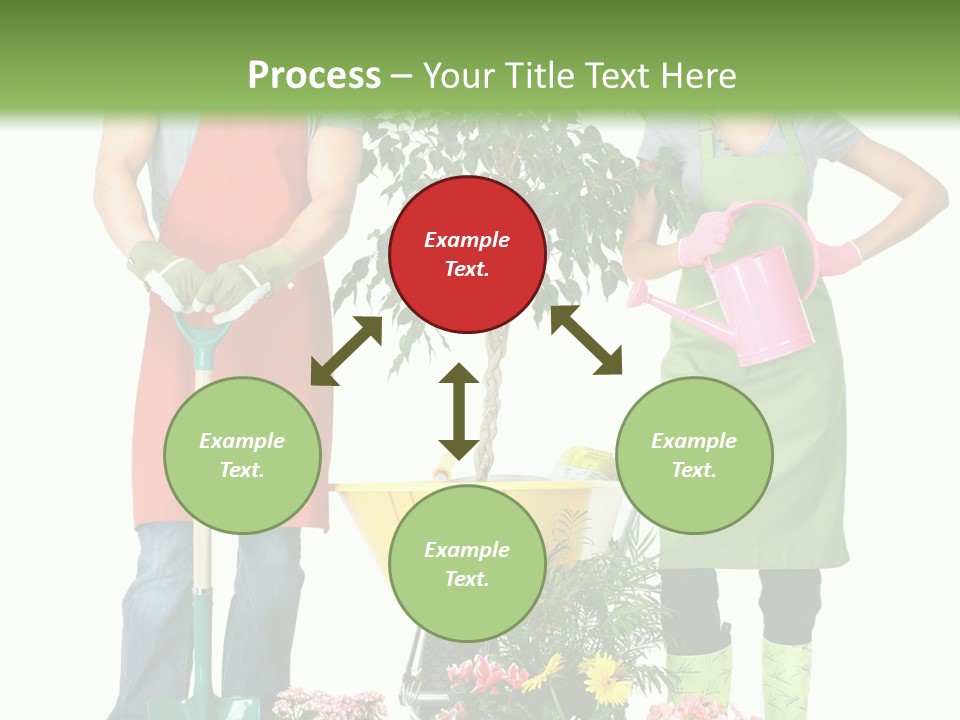 White Smile Graft PowerPoint Template