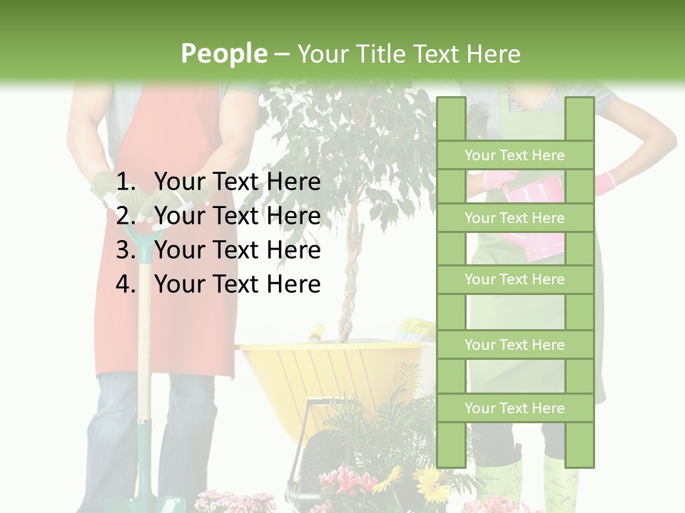 White Smile Graft PowerPoint Template