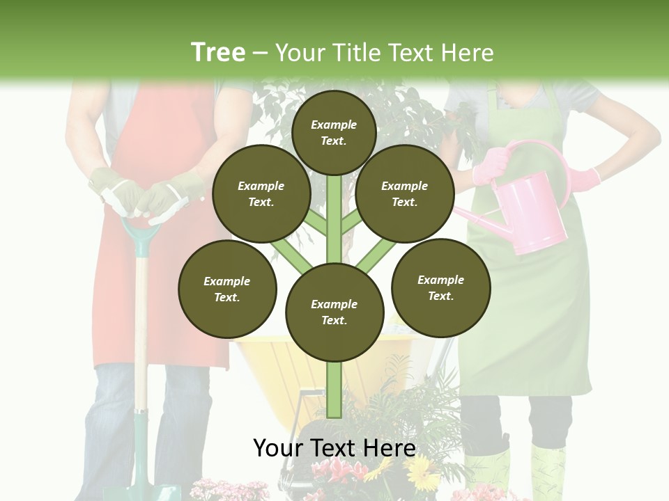 White Smile Graft PowerPoint Template