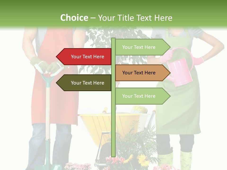 White Smile Graft PowerPoint Template