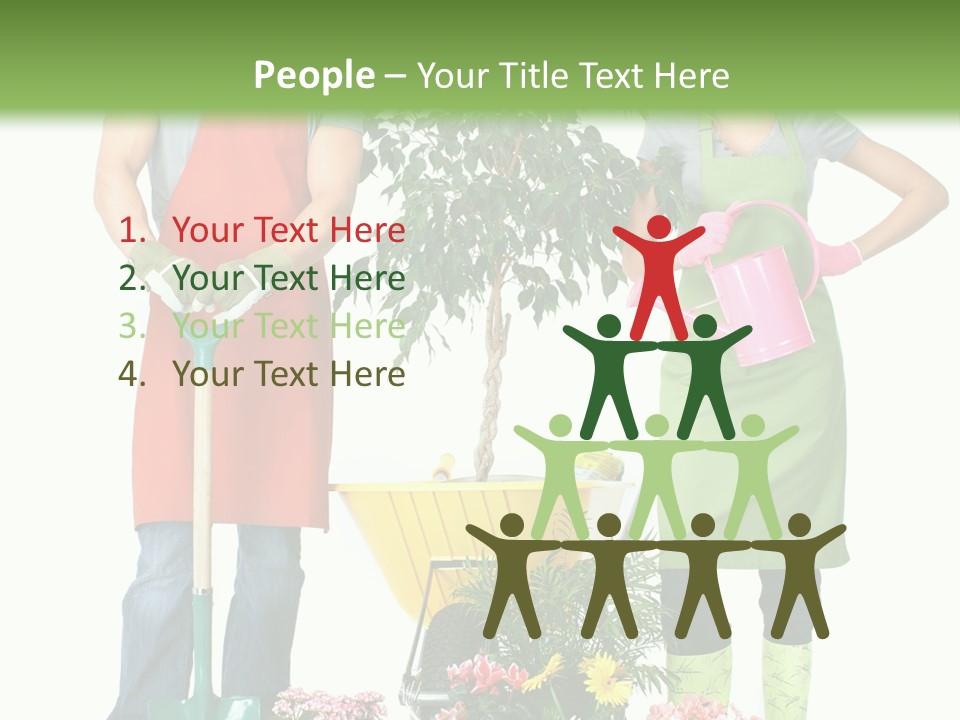 White Smile Graft PowerPoint Template