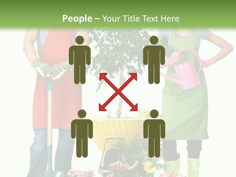 White Smile Graft PowerPoint Template