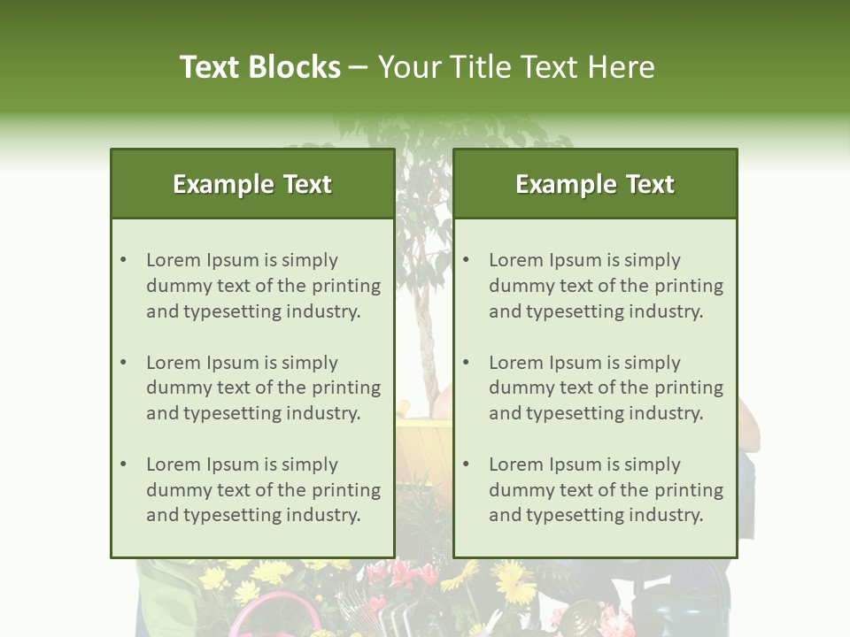 Beautiful Girl Isolated PowerPoint Template