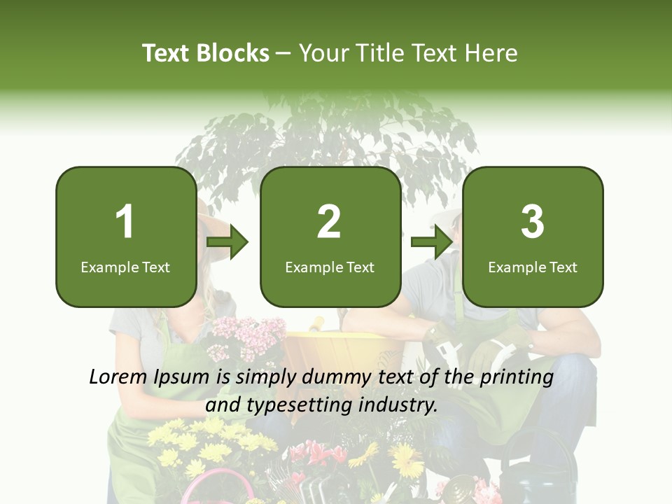 Beautiful Girl Isolated PowerPoint Template