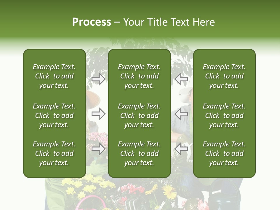 Beautiful Girl Isolated PowerPoint Template
