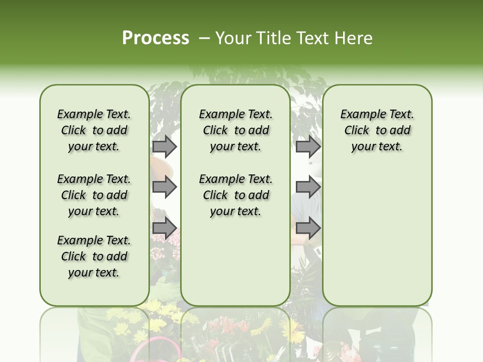 Beautiful Girl Isolated PowerPoint Template