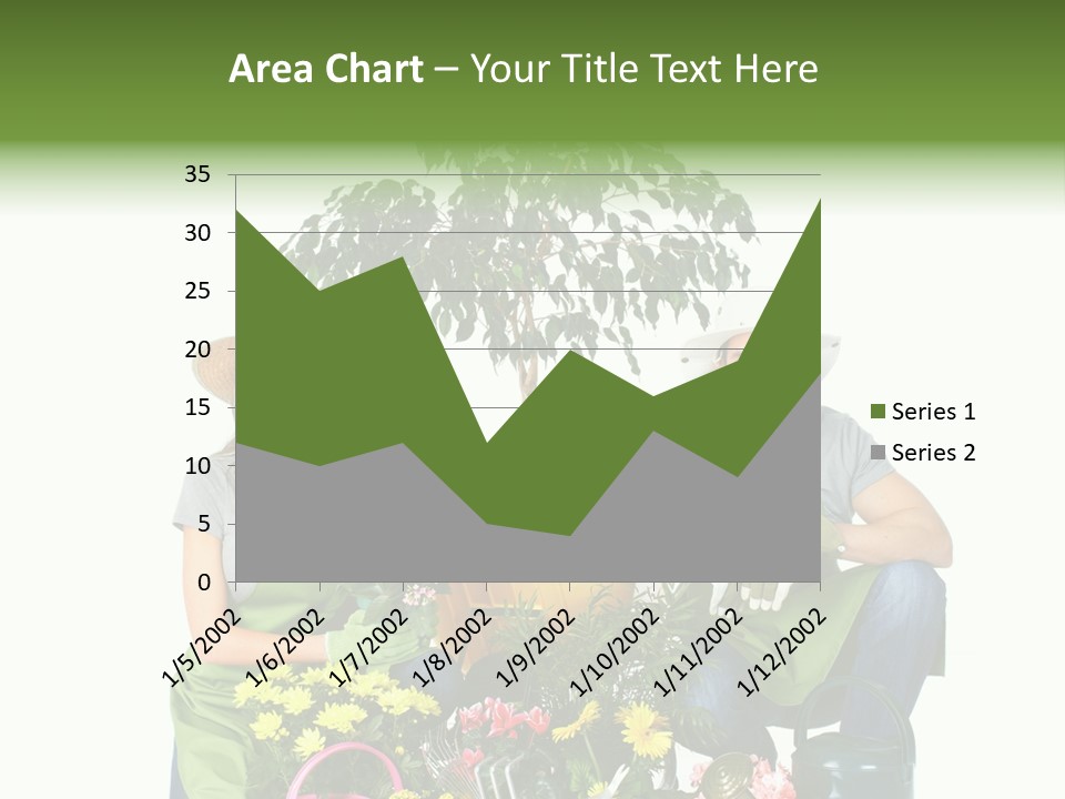 Beautiful Girl Isolated PowerPoint Template