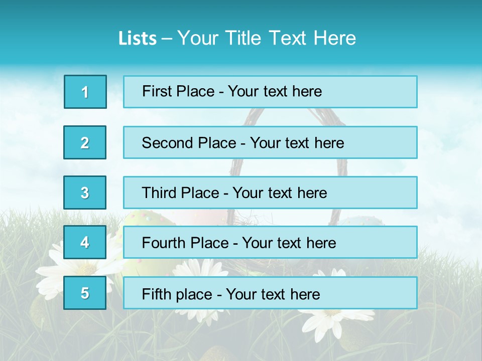 Sky Nobody Greenfield PowerPoint Template