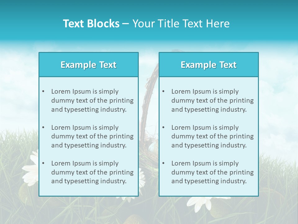 Sky Nobody Greenfield PowerPoint Template