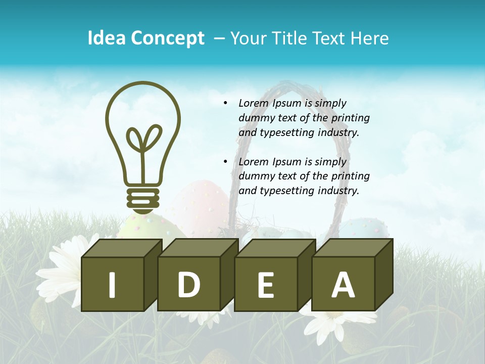 Sky Nobody Greenfield PowerPoint Template