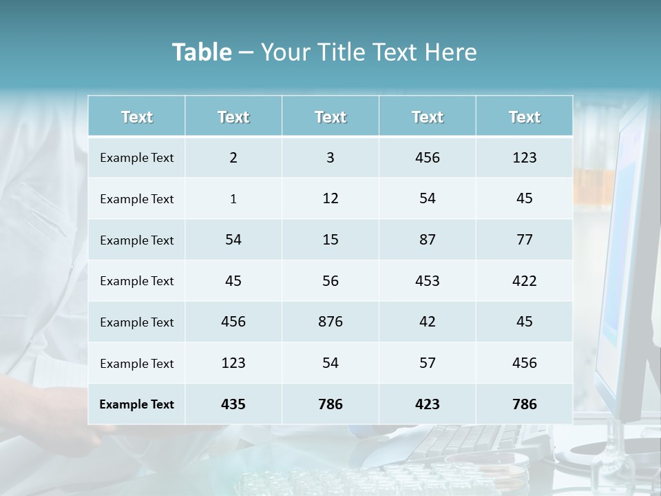 Student Exam Medical PowerPoint Template