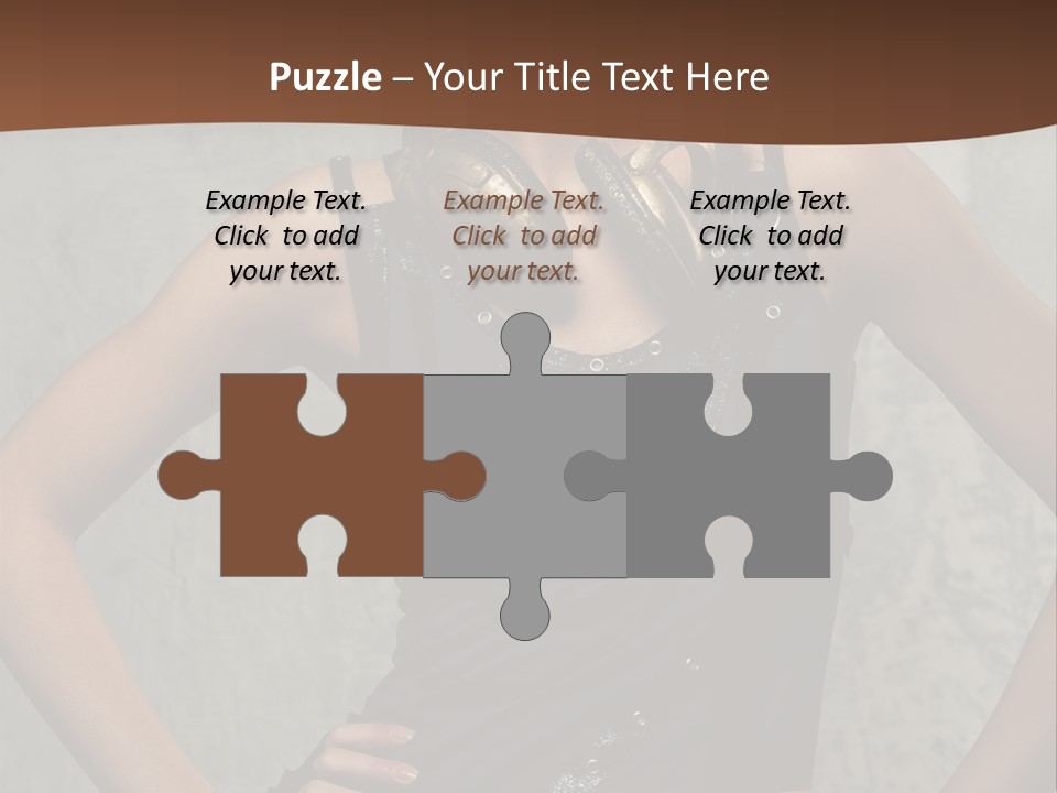 Punk Close Up Attractive PowerPoint Template