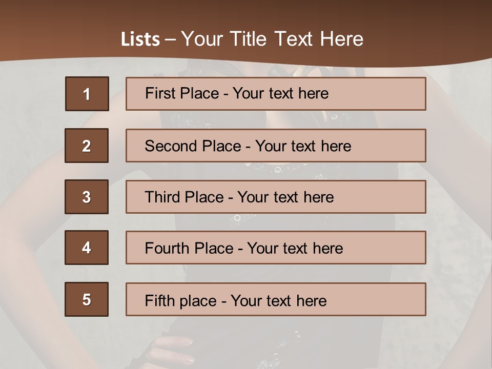 Punk Close Up Attractive PowerPoint Template