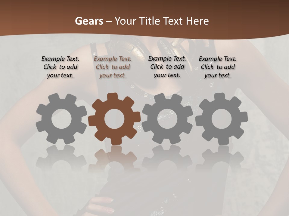 Punk Close Up Attractive PowerPoint Template