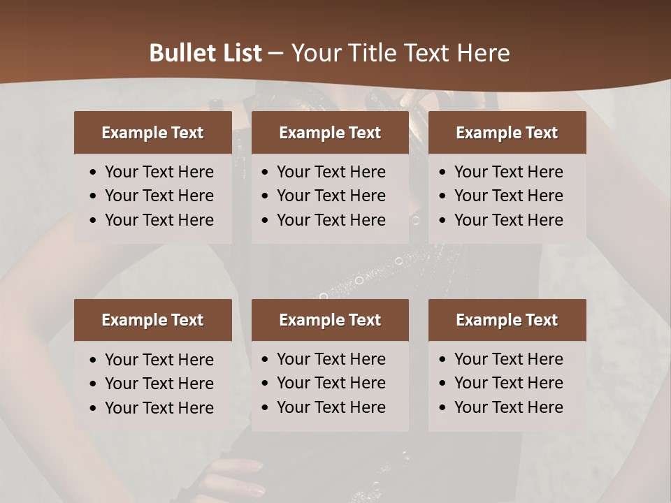 Punk Close Up Attractive PowerPoint Template