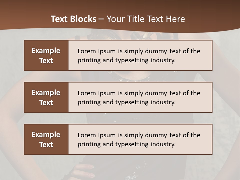 Punk Close Up Attractive PowerPoint Template