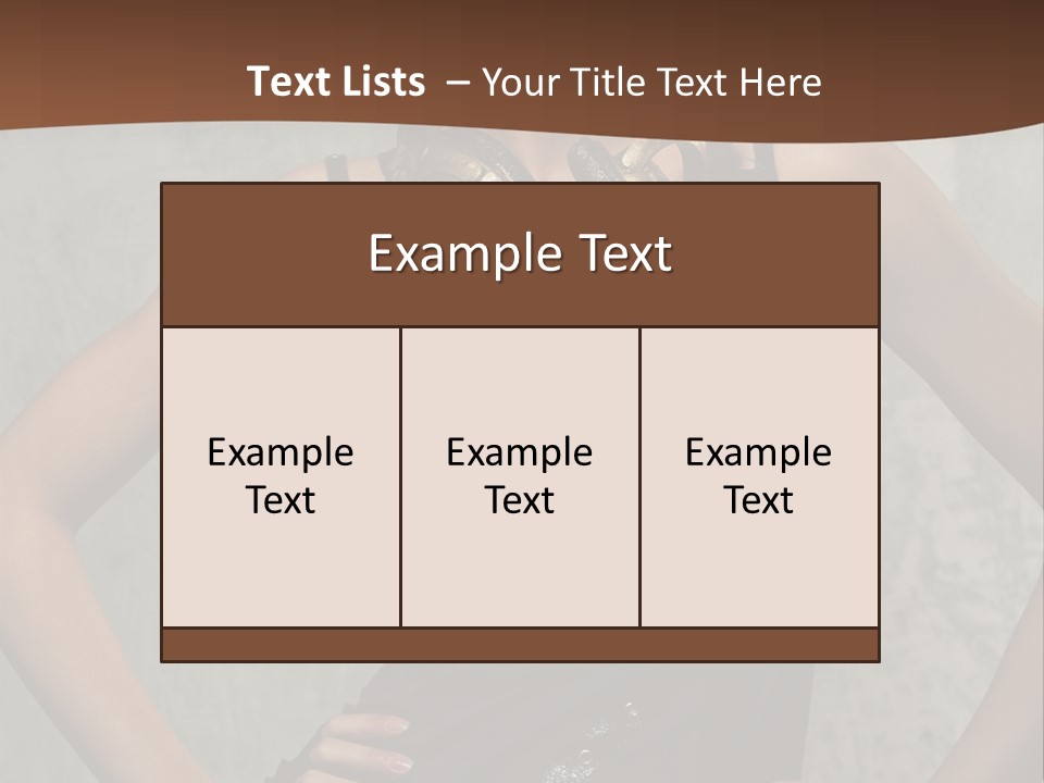 Punk Close Up Attractive PowerPoint Template