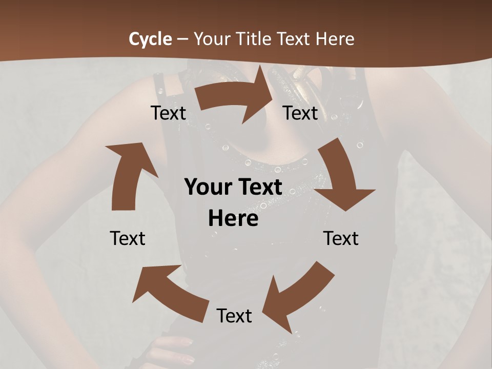 Punk Close Up Attractive PowerPoint Template