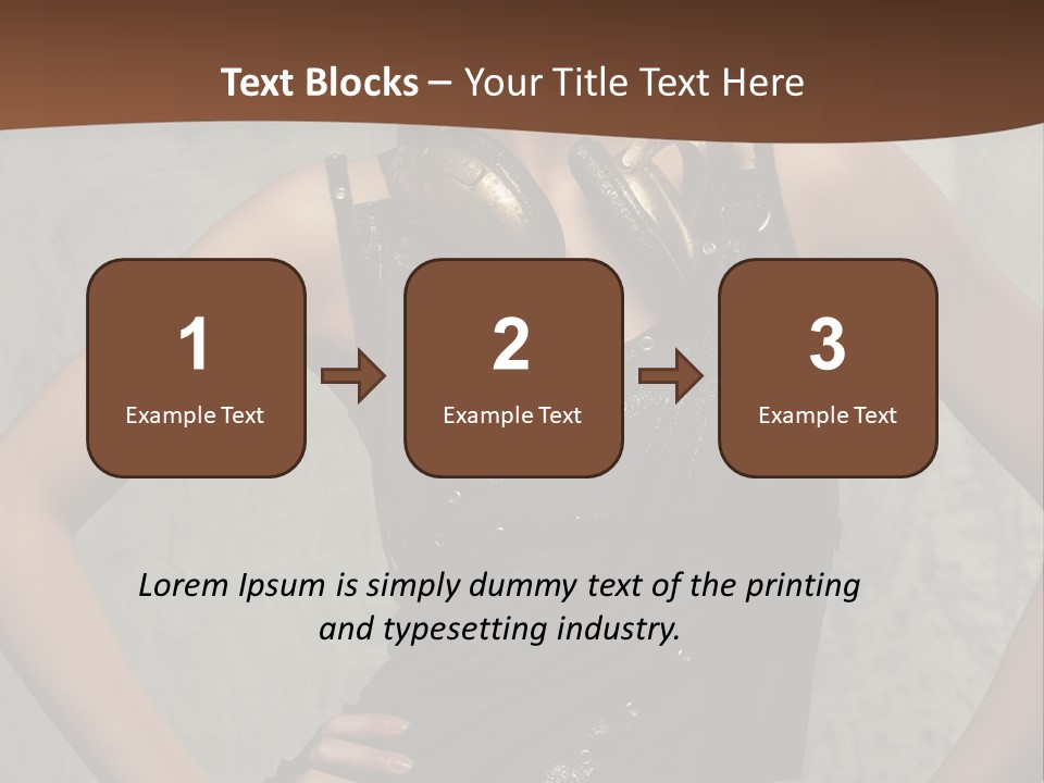 Punk Close Up Attractive PowerPoint Template
