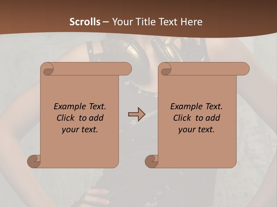 Punk Close Up Attractive PowerPoint Template