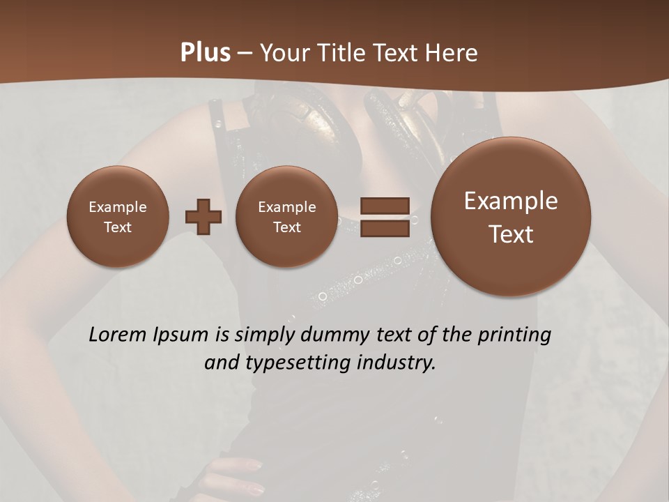 Punk Close Up Attractive PowerPoint Template