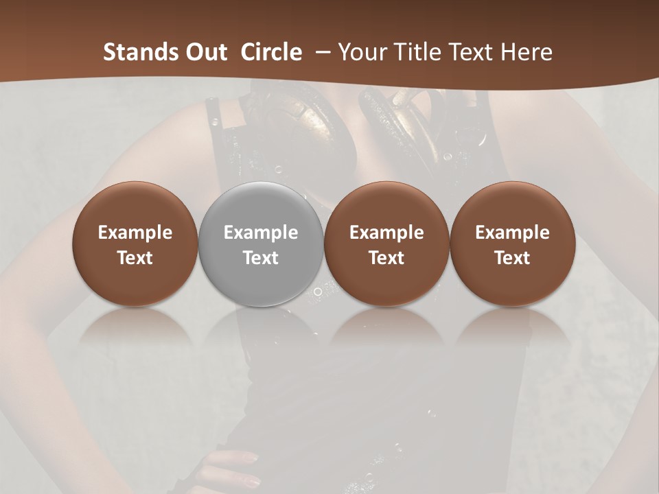 Punk Close Up Attractive PowerPoint Template