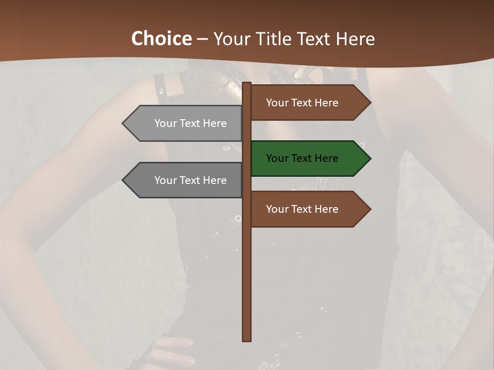 Punk Close Up Attractive PowerPoint Template