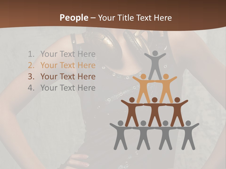 Punk Close Up Attractive PowerPoint Template